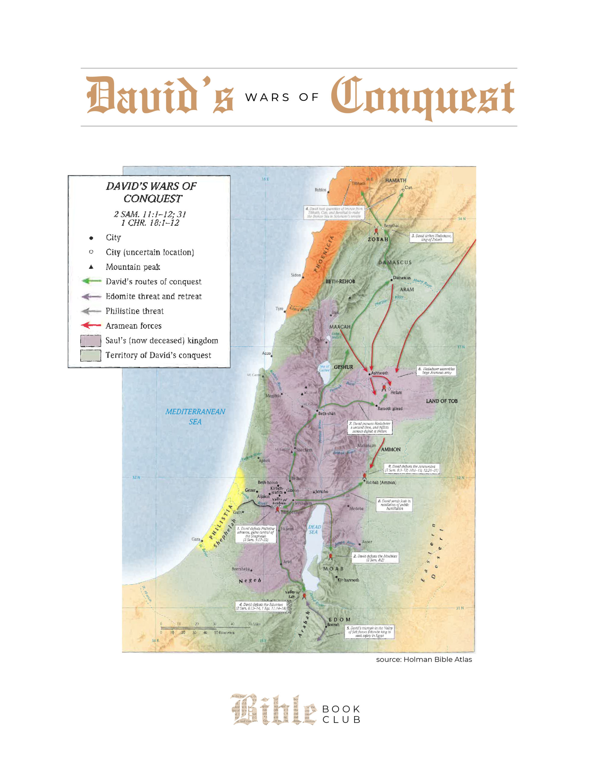 david's wars of conquest